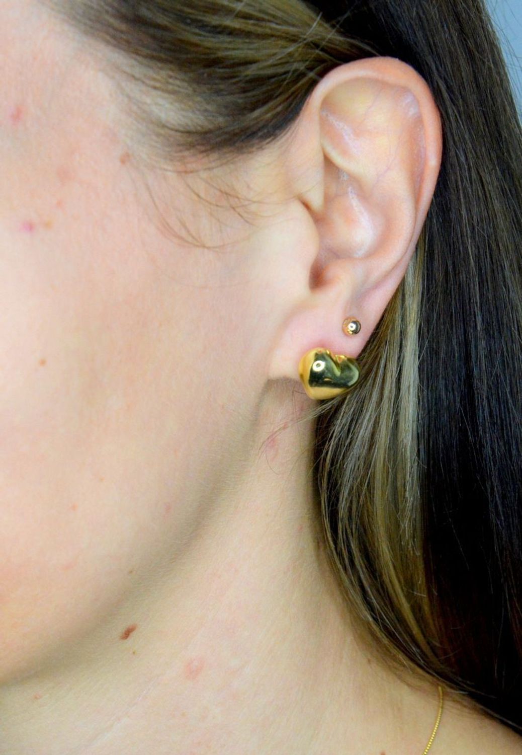 Kolczyki damskie srebrne pozłacane serca Armonica Nomination 241316 006.png